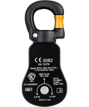 PETZL Spin S1 Open Pulley - Lightweight and Durable - Buy Online on GoSupps.com
