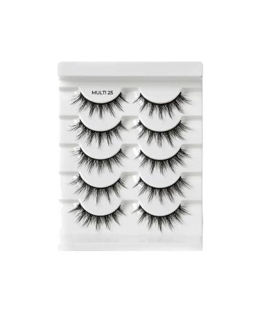 Buy Broadway Lashes Multipack - 5 Pairs of Natural to Dramatic Strip False Eyelashes | International Shipping Available - Buy Online on GoSupps.com