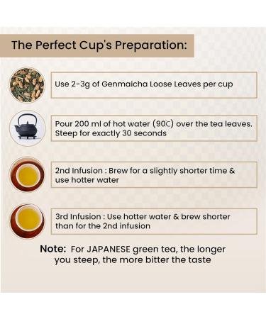  CHILL TEA Tokyo Genmaicha loose leaf tea from CHILL TEA Tokyo - 100% Japanese Tea (100g) - Buy Online on GoSupps.com