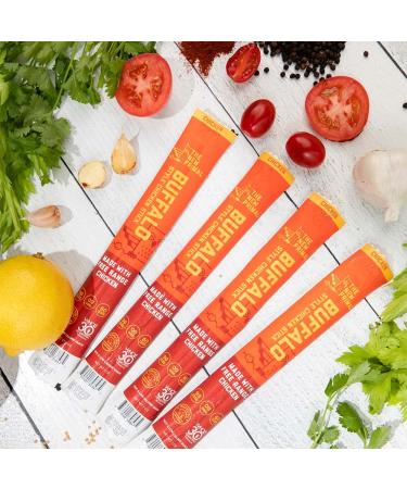 New Primal Buffalo Chicken Meat Stick - Paleo, Keto, Whole30 Approved, Gluten & Dairy Free - 20 Pack - Buy Online on GoSupps.com