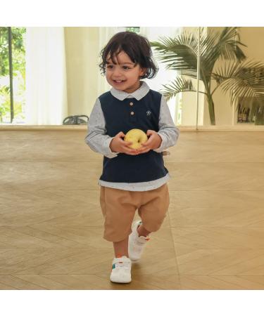 MK MATT KEELY Baby First Walking Shoes - Toddler Anti-Slip Soft PU Leather Sneakers - Green (4.5 UK) - Buy Online on GoSupps.com