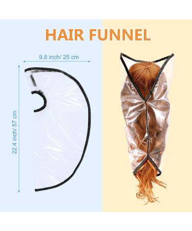 3-Piece Hair Funnel Set for Easy Shampooing - Ideal for Upright Washing at Home or Salon - Buy Online on GoSupps.com