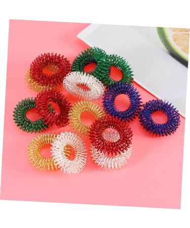 Healeved 24 STK Finger Massage Device - Stress Relief Acupressure Rings for Kids & Adults | Best Toy for Relaxation & Game Set - Buy Online on GoSupps.com