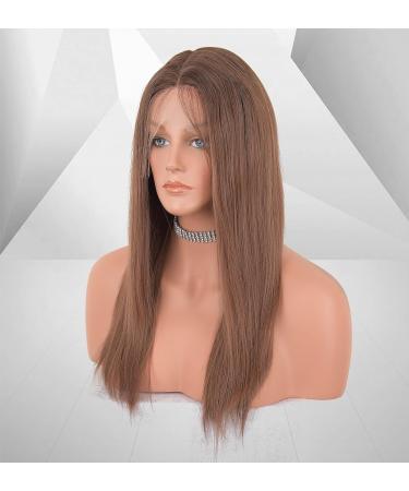 Vebonny Brown Wigs for Women - Lace Front Ombre 22 Inch Glue-Free Soft Daily Wear | #084 - Buy Online on GoSupps.com