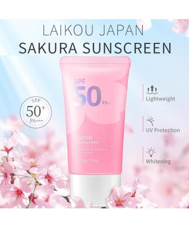 Japan Sunscreen SPF 50 - Japanese Sunscreen for Face Moisturizing Essence Cream PA+++ Rosada - International Shipping Available - Buy Online on GoSupps.com