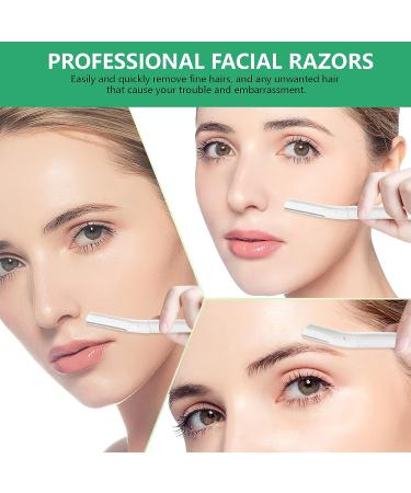 Pjordo Facial Wax Strips - 40 Pcs Face Hair Removal Kit for Women | Gentle At-Home Waxing | Includes Calming Oil Wipes & Eyebrow Razors - Buy Online on GoSupps.com