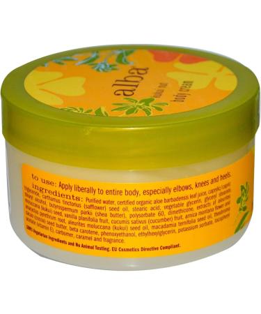 Alba Botanica Kukui Nut Body Cream 6.5 Oz - Hydrating Natural Skin Care - International Shipping Available - Buy Online on GoSupps.com