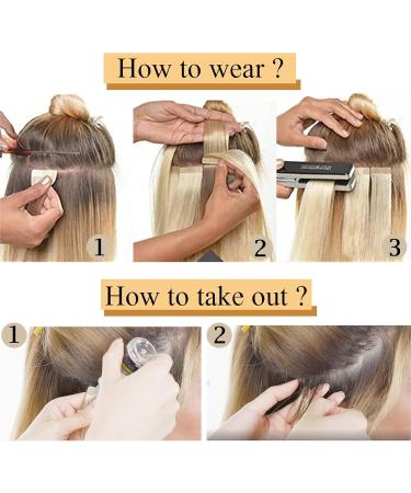 24 inches SEGO Tape in Hair Extensions Human Hair 40 Pieces #6 Light Brown Real Remy Hairpieces Invisible Straight Skin Weft Seamless Natural (100g) - Buy Online on GoSupps.com
