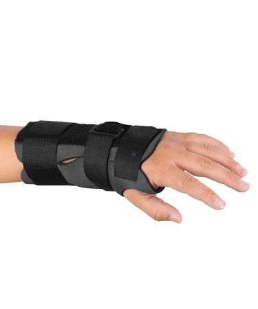 Sammons Preston - 72344 Breathoprene Pediatric Wrist Splint Left Small Orthopedic Support Brace for Tendonitis Inflammation Carpal Tunnel Thumb Injuries & Pain Breathable & Comfortable Compression Small Left