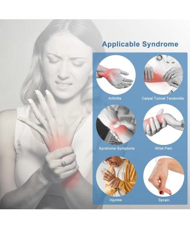 Wrist Brace for Carpal Tunnel | Adjustable Night Support for Men & Women | Relief for Arthritis Tendonitis & Wrist Pain - Fits Left & Right Hand - Buy Online on GoSupps.com