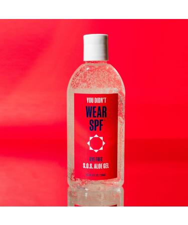 S.O.S Aloe Gel - 97% Pure Aloe for Soothing & Hydrating Skin | Post-Sun & Post-Shave Relief | International Shipping Available - Buy Online on GoSupps.com