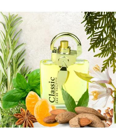Classic Cologne Amber Woody fragrance for Men 3.4 fl. oz. Eau de Parfum Fragrance - Buy Online on GoSupps.com