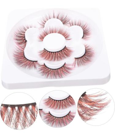FRCOLOR 4 Pairs Faux Lashes Faux Eyelashes The Wed Weddings Dating Natural False Eyelashes Natural False Lashes Women Fake Lashes False Lashes Wispy Slim Fake Eyelashes 3d Imitation - Buy Online on GoSupps.com