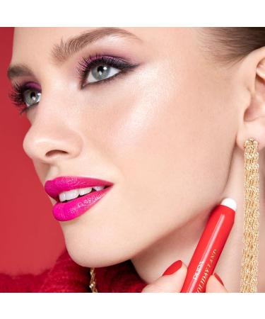 Pupa Milano Holiday Land Vamp Extreme Colour Lipstick 208 Electric Fuchsia - Intense Lip Color & Plumper for Women - 0.123 oz - Buy Online on GoSupps.com