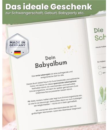 Buy Baby Album - The First Year Reminder Book for Boys & Girls | Colorful Photo Albums for Babies - Perfect Gift!   - Buy Online on GoSupps.com