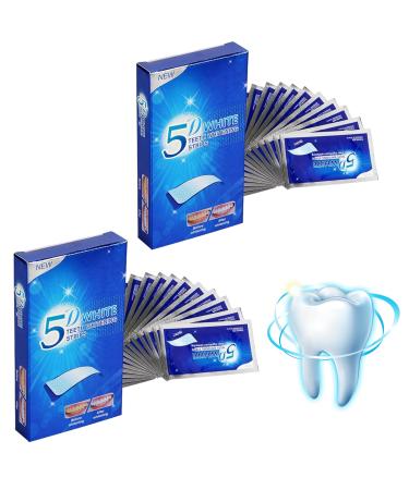 NPQ Teeth Whitening Strips 56 Strips Enamel Safe for Brighter Smile Teeth Whitening Kit for Tooth Removing Stain Teeth Whiteners Tooth Whitening Strip Teeth Strips