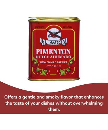 Smoked Paprika Powder Bundle - Hot and Mild Varieties - 75g x4 with Wooden Spoon - Buy Online on GoSupps.com