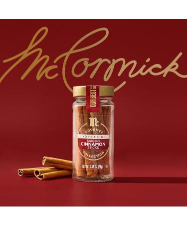McCormick Gourmet Fancy Stick Cannelle 0 75 oz (lot de 3) 0.75 Ounce (Pack of 3) - Buy Online on GoSupps.com