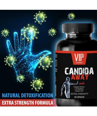 Organic Reishi Mushroom Powder - CANDIDA AWAY - Digestive Cleanse (2 bottles 120 capsules) - Anti Overgrowth Supplement - Oregano Leaf Extract - candida away extra strength - candida cleanse - candida - Buy Online on GoSupps.com