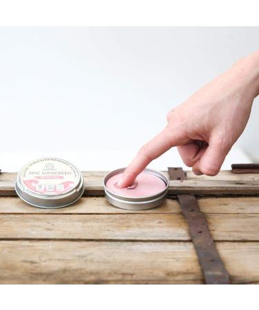  Suntribe Suntribe Organic Zinc Sunscreen for Face and Sport SPF 30 - 100% Zinc - Riff friendly/Reef safe - 3 ingredients - Waterproof - Retro red (45 g) - Buy Online on GoSupps.com