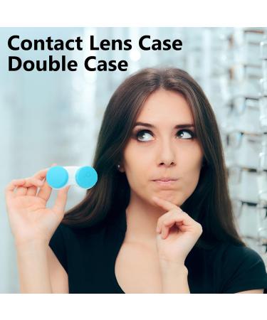 8-Pack Colorful Leak-Proof Travel Contact Lens Containers - Portable Storage Set - Buy Online on GoSupps.com