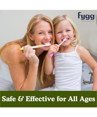 Fygg 2-Pack Fluoride-Free Toothpaste (Mild Mint + Vanilla) Advanced Nano-Hydroxyapatite Formula for Sensitive Teeth Whitening and Remineralization (4oz Each) - Buy Online on GoSupps.com