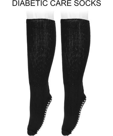 Loose Diabetic Crew Socks - Cotton Care for Diabetic Feet (Large Size) - Buy Online on GoSupps.com