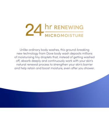 Dove Advanced Care Deeply Nourishing Body Wash body cleanser with skin-natural nutrients for instantly lotion-soft skin 225 ml - Buy Online on GoSupps.com