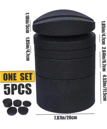 Adjustable EPP Yoga Back Support - 5pcs Non-Slip Set for Lower Back Pain Relief & Sciatica Relief - Buy Online on GoSupps.com