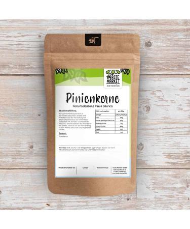 Buy 2 kg Untreated Natural Pine Nuts | TASTE MARKET Quality | Light Nutty Flavor | International Shipping - Buy Online on GoSupps.com