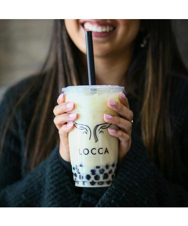 Locca Classic Boba Tea Kit - Premium Earl Grey Lavender Jasmine Black Tea | 24+ Boba Drinks | DIY Boba Making Kit - Buy Online on GoSupps.com