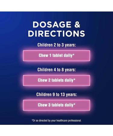 Ostelin Kids Calcium & Vitamin D3 | 90 Chewable Tablets - Buy Online on GoSupps.com