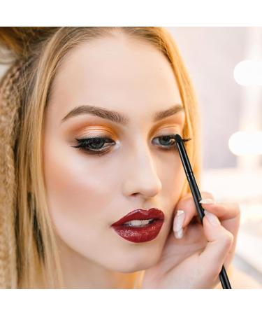 Sibba Eyeliner Smudge Brush Set - 10 Professional Makeup Brushes for Eyeshadow & Eyebrow - Soft Bristles & Reusable Tips - Perfect for Women - Buy Online on GoSupps.com