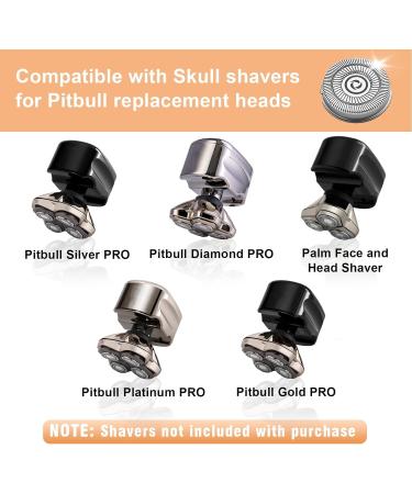 Buy Razor Replacement Blades for Skull Razors - Pitbull Gold & Platinum Pro (4PCs) - International Shipping Available - Buy Online on GoSupps.com