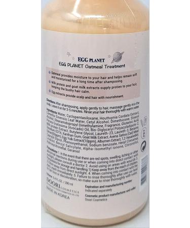 Daeng Gi Meo Ri Egg Planet Oat Meal Shampoo 9.4 FL OZ - Nourishing Hair Care for All Hair Types | International Shipping Available - Buy Online on GoSupps.com
