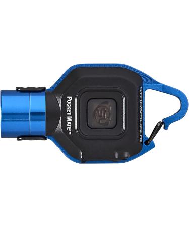 Streamlight 73302 Pocket Mate 325-Lumen Blue Pocket Keychain Flashlight | USB Rechargeable - Buy Online on GoSupps.com