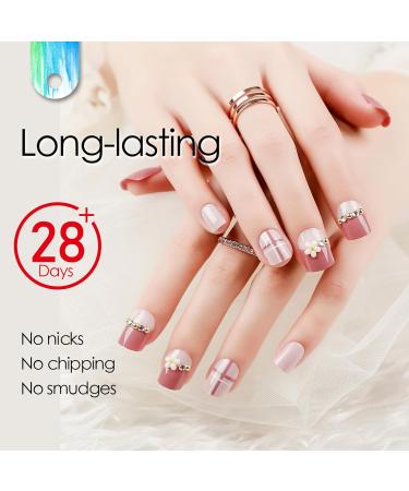 Viffa No Wisch Gel Top Coat & Base Coat Set - 2 x 15ml for Perfect Nail Art | Manicure Gifts for Home & Salon - Buy Online on GoSupps.com