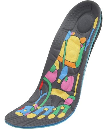 Flat Feet Corrective Insoles - Magnetic Massage Inserts for Plantar Fasciitis Relief | Acupressure Shoe Inserts for Men & Women - Buy Online on GoSupps.com