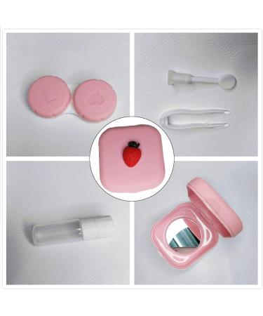 Travel Contact Lens Container Set | Hygiene Focused with Mirror Tweezers & Suction Cups Ideal for On-the-Go Care - Buy Online on GoSupps.com