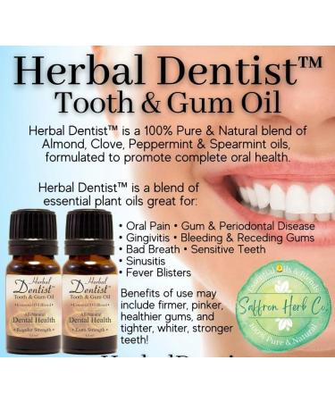 2 Pack Extra Strong Herbal Dentist Manicure - Fresh Breath Healthy Gums & Whiter Teeth - International Shipping Available - Buy Online on GoSupps.com