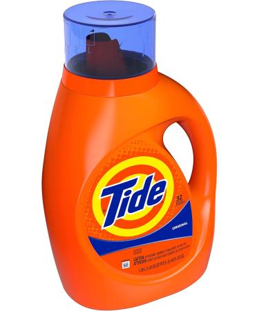 Tide Liquid Laundry Detergent Original 32 Loads - 46 Fl Oz | Best International Shipping - Buy Online on GoSupps.com
