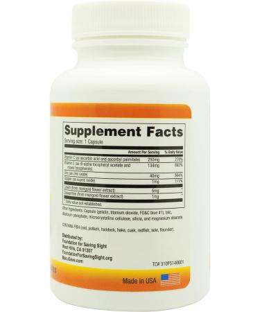 Complete Eye Vitamins and Minerals based on AREDS-2 - Buy Online on GoSupps.com