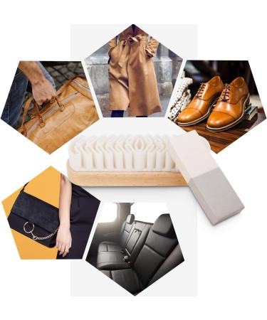 Suede & Nubuck Cleaning Kit By Care Guys: Hard-wearing crepe brush with A Cleaning Eraser / - Buy Online on GoSupps.com