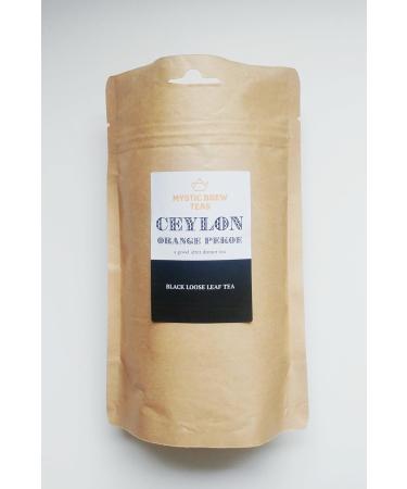 Mystic Brew Teas Ceylon Orange Pekoe Loose Leaf Tea 500g Pouch - Buy Online on GoSupps.com