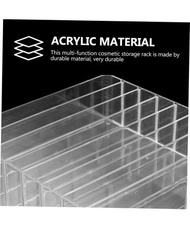 VINTORKY 1 Set Divider Storage Box Acrylic Makeup Organizer Make-up Organiser Storage Rack Acrylic Box Powder - Buy Online on GoSupps.com