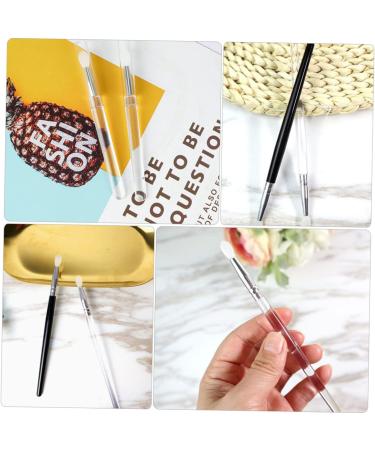 8 Pcs Makeup Brush Set - Lip Brush Eyeshadow Applicator & Silicone Lip Mask Brush | International Shipping - Buy Online on GoSupps.com