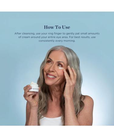 Radiate + Revive Hydrating Eye Cream | Rejuvenate Tired Eyes Lift & Firm Skin | Algae & Pearl Powder for Wrinkles & Hollowing - International Shipping - Buy Online on GoSupps.com