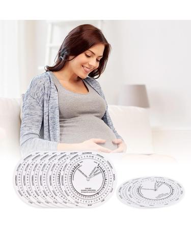 DERCLIVE Pregnancy Wheel - 8-Piece Pregnancy Calculator for Doctors Midwives Nurses & Expecting Mothers | International Shipping Available - Buy Online on GoSupps.com