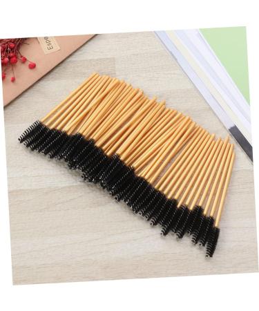 FOMIYES 50 Pcs Colored Mascara Eyelash Mascara Black Mascara Makeup Eyelash Brush Applicator Make up Suite 50 Pcs Black - Buy Online on GoSupps.com