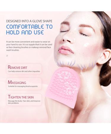 Cleansing Massage Finger Cots & Facial Brushes - Deep Clean Exfoliate & Massage Your Skin at Home | Best Silicone Facial Brush for Healthy Glow - Buy Online on GoSupps.com